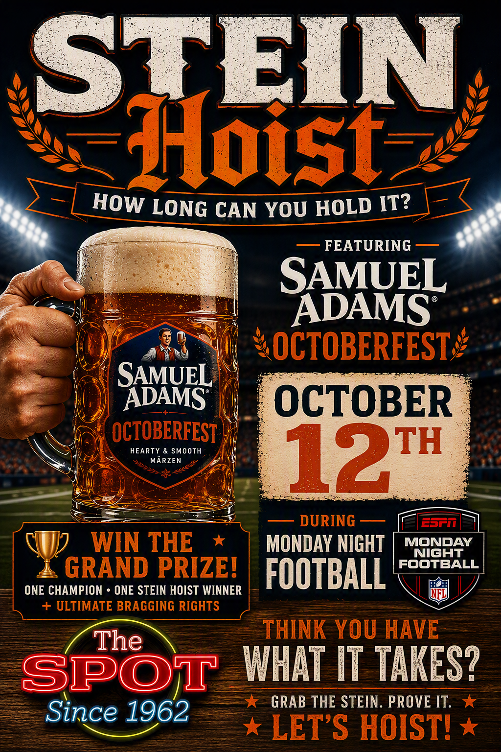 Monday Night Football and STEIN Hoist